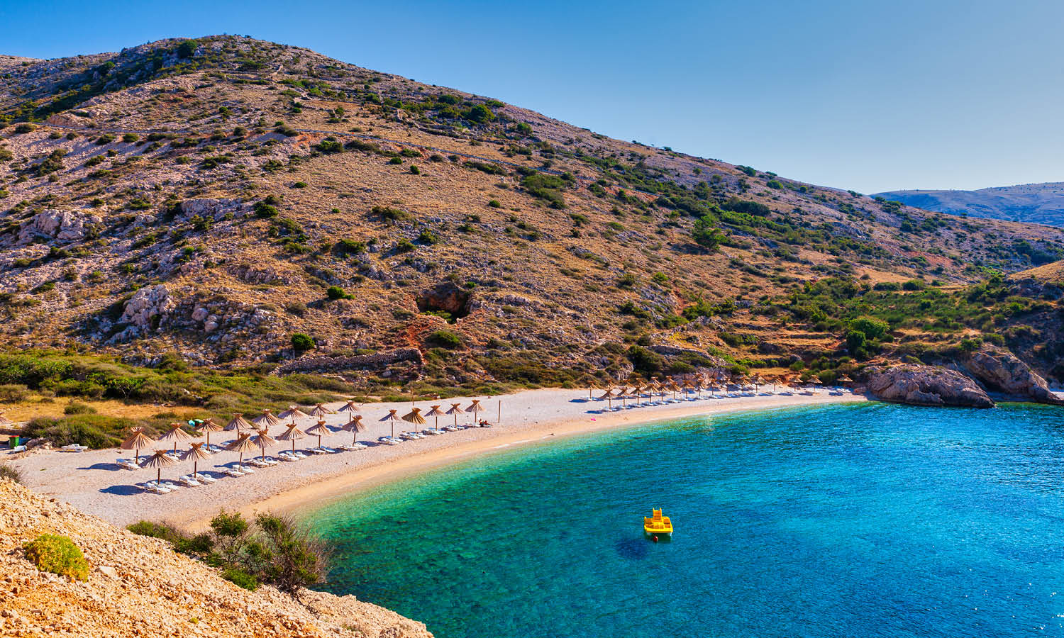 TOP 3 hidden beaches on the island of Krk